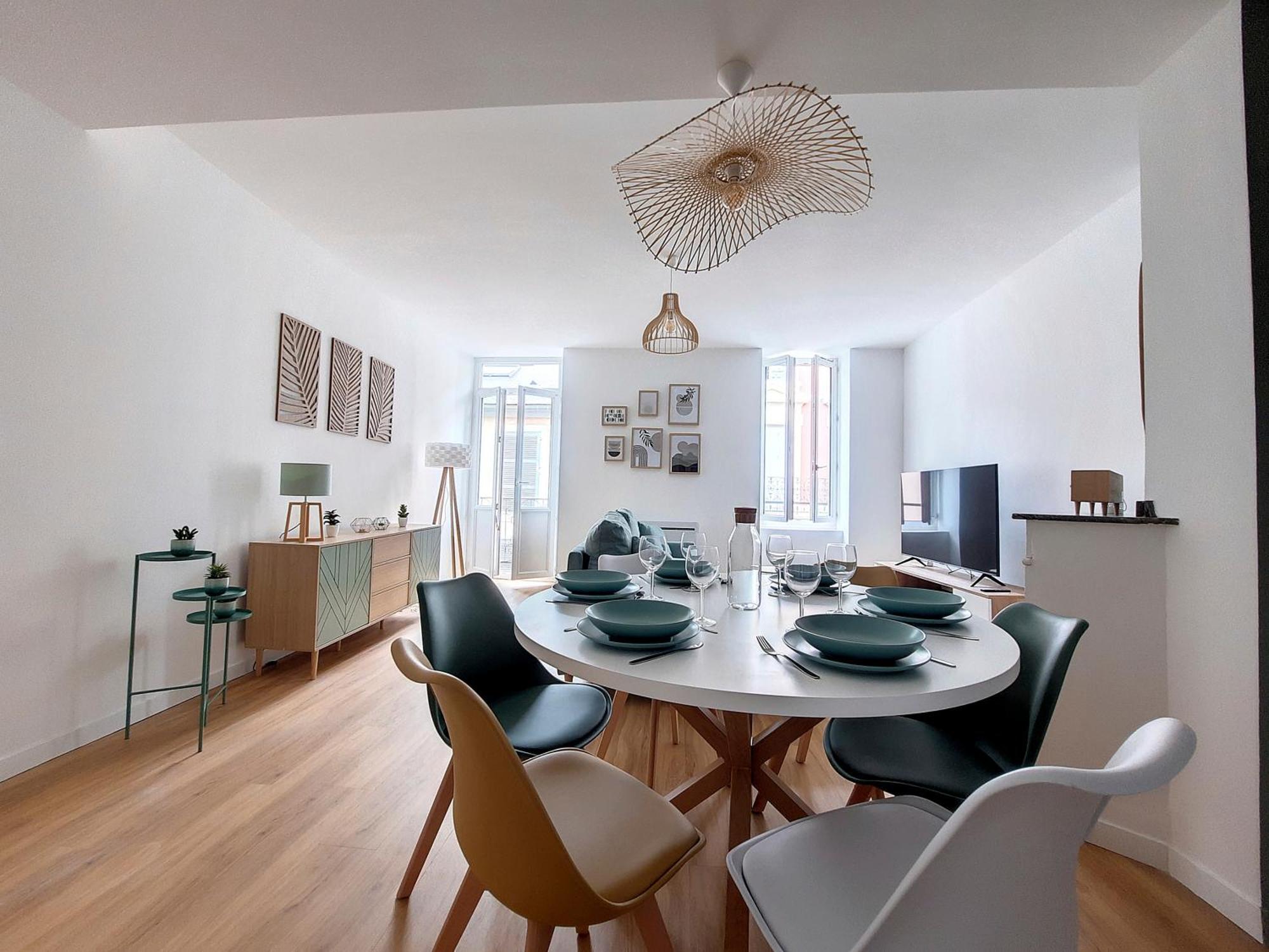 Le Nordique - 2 Chambres - Fibre Wifi - Netflix - Menage Inclus Tarbes Exterior foto
